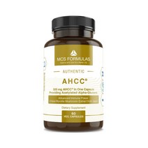 MCS Formulas AHCC 500mg 60캡슐 / 흡수가 증가된 알파글루칸 / 표고버섯균사체
