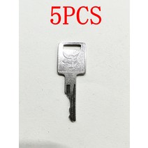 Bobcat 스키드 스티어 로더 및 미니 굴삭기 용 5PCS D250 점화 키 6693241, 한개옵션0
