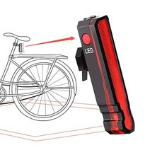 675726 Gloree Double Function Bike Tail Light Lights for Night Riding LED Laser Source Bicycle Rear