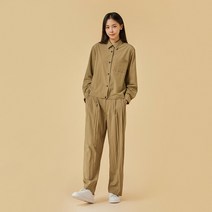 [JAJU/자주] 여 라이트 링클 셔츠_브라운