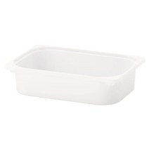 이케아 TROFAST 트로파스트 수납상자 화이트 42x30x10cm 001.416.70, 기본