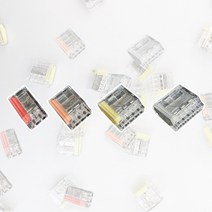 전오 단선 푸쉬 커넥터 2P-5P 100개 단위 전기자재, 4P