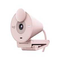 로지텍코리아 로지텍코리아 BRIO 300 FULL HD 화상 웹캠 컴퓨터 카메라 (로즈핑크)