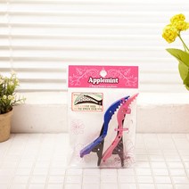집게핀 헤어핀 머리핀 클립핀 샤크핀 2p 홈아트, 홈아트 샤크핀 2p 색상랜덤발송