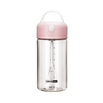 전기 쉐이크 병 380ML 컵 조용한 자동 쉐이커 음료 믹서, 분홍색