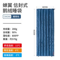 네이처하이크 nh 노르웨이 게스트 다운 따뜻한 침낭 접합 가능 성인 초경량 거위털 침낭 야외 캠핑 봄 가을 겨울 침낭, T01-곤색 업그레이드형