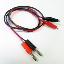 전류연결 바나나잭 파워서플라이 SA6000 악어클립전선 포굿드라이브, 1개