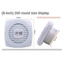 환풍기 창문 화장실 댐퍼 힘펠 휀 주방 후드 4 인치 6 인치 8 인치 벽 욕실 풀 팬, 에게