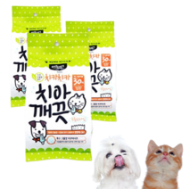 에티펫 치아 깨끗 물티슈 고양이 강아지 청결시트, 치아 깨끗 시트 30매, 1개