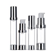 [용기] 에어리스 실버캡 진공에센스 펌프 5ml 10ml 15ml 30ml, 실버캡 진공에센스 30ml