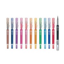 파이롯트 하이테크C 마이카 LHM15C 0.3mm 0.4mm 펜, 0.4mm-오렌지