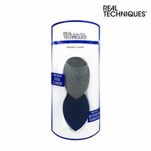 [리얼테크닉] MEN 클렌징 스펀지+미라클 스펀지 세트, 단품