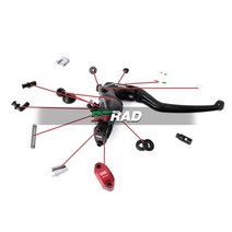 brembo 모든 rcs 보어 마스터 실린더 교체 키트용 moto 재빌드 수리 파이프 피팅, d 13mm