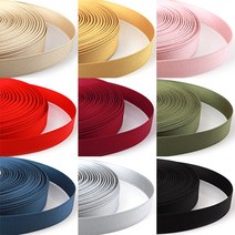 비즈아이 [Y-40-G]무광양면리본 15mm 10color 1yd(90cm), 진하늘