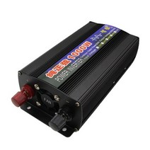 차량용인버터 캠핑용 변압기 순수 정현파 인버터 DC 12V 24V 48V 60V AC 220V 110V 60HZ 자동차 홈 1000W 1600W 2000W 3000W 변환기 태양광, 1000W+24V+220V 60HZ