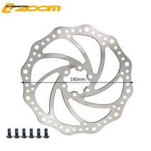 전기자전거부품 스테인레스 스틸 로터 디스크 브레이크 203mm/180mm/160mm/140mm MTB 산악 크루저 자전거, 02 C, 한개옵션1