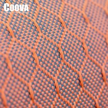 섬유 필터 탄소 COOVAF229 COOVA 3K 감귤색 및 탄소 섬유 벌집식 축구 패턴 Tela Fibra De Carbono 케블라