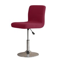 1/6pc 폴라 양털 단색 리프트 바 의자 커버 스트레치 시트 슬립 호텔 연회장 Housse De Chaise Armchair, 1pc chair cover, A20