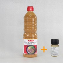 성수 돈코츠라멘 소스1K & 라면에는 마파라유 파 마늘 생강 기름, 1개, 900ml