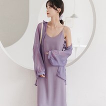 DFMEI 나시 원피스 여단면 미디엄 롱 기질 경숙풍 이너 고급감 스커트