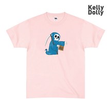 KellyDolly 브랜드 호러 5종 남자 여성 면 반팔티