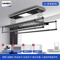 자동 미니 스텐 베란다 행주 대형 엄마 손 전동 빨래건조대 리모컨 승강 발코니 스마트 건조대 가정용 쿨, 22 블랙건조미연성제어