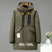 쥬엔리치 남자 빅사이즈 패딩 후드 점퍼 실크면 남성 자켓 파카 봄 등산 가을 겨울 잠바 4XL-10XL