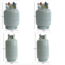 냉매 회수통 회수기 13Kg 검사성적서 인증서 포함, 13.6KG 실린더냉매용 범용 검사성적서 첨부