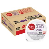CJ 햇반 210g 36개, 귀리 흑미 곤약밥 150g 24개