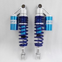 오토바이쇼바 업소버 야마하 nmax155 hondapcx150 스트라이크 125 3 세대 bws gtr125 용 335mm 340mm 리어 쇼크, 335mm 블루
