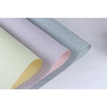 [수입포장지 TASSOTTI] 리게 / 고급북아트종이 / 따소띠 종이 / 이탈리아수입지 / 고급포장지 / 고급선물포장/스트라이프/줄무늬포장지, 아쿠아블루 / 블루