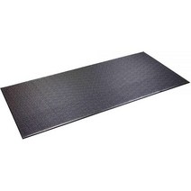 SuperMats 튼튼한 장비 매트 11GS 미국 제조 대형 러닝머신 일립티컬 로잉 머신 리컴번트 자전거 및 운동 장비 91.4 x 198.1cm(36 x 78인치) 블