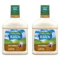 Hidden Valley Sauce 미국 히든밸리 디 오리지널 랜치 버터밀크 드레싱 샐러드 소스 36oz(1.06L) 2팩