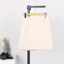 퍼니걸스 5974 뒷밴딩 무지 H라인 미니 스커트 여성의류