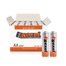 아이벡셀 건전지 LR6 AA사이즈 1.5V 20개, 아이벡셀 AA 20알