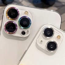 아이폰14프로 메탈 써클링 강화유리 렌즈보호필름, 본상품선택, 본상품선택
