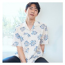티아이포맨 티아이포맨 본사직영 DAY6 원필 착용 올오버 프린트 메쉬 반팔 셔츠 뉴스탠다드 _M214MSH579M