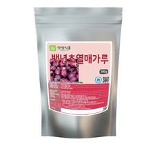 [장명식품] 백년초 가루 분말 선인장열매, 300g, 2개