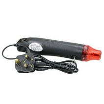 힛툴 히팅건 힛팅건 300W 공기 총 소형 열 수축 포장 DIY 엠보싱 건조 페인트 공예 영국 난방 필름 고무 스탬프, black