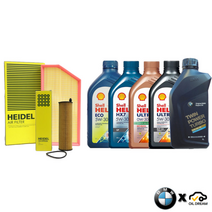 BMW X5 M50i 엔진오일 세트, [G05] M50i (N63) 11L, 쉘 울트라 0W30 엔진오일, 오일필터, 11000ml