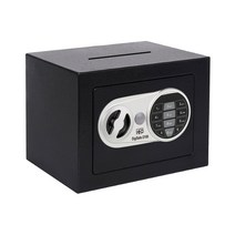 아이이피 가정용 소형 미니금고 i3100 투입식, i3100_블랙