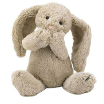젤리캣 베이지 버니 애착인형 S 봉제인형