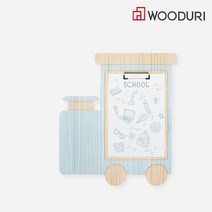 우드리 DIY 목공체험 목공수업 만들기재료 - 우드게시판(기차), 우드게시판(기차 앞 칸)