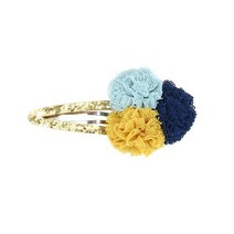 봉통BONTON BONTON 3 POM GLITTER SNAP CLIP BOF33UM13N_GD