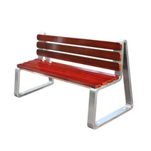 나무 벤치 야외 의자 정류장 정원 공원 테라스 조립식 전원 스테인레스, I