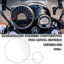 로얄 Enfield 유성 350 Meteor350 2022 HD 안티 스크래치 방지 눈부심 필름에 대한 오토바이 대시 보드 화, 02 4 Sets