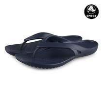 크록스 케이디 II 플립W 쪼리 네이비 (202492-410)