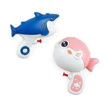 6000 피쉬 & 샤크 미니 워터건 2종세트 상어물총 복어물총 워터밤