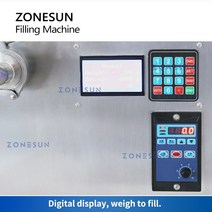 액상 충진기 액체 충전기 ZONESUN 액체 필러 계량기 요리 오일 음료 높은 흐름 기어 펌프 풋 스위치 디지털, 02 220V, 02 220V