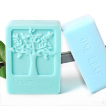 [허니솝] 실리콘몰드 - 다구몰드 모음 (비누DIY재료 화장품만들기재료), M78  4구 사각트리 몰드